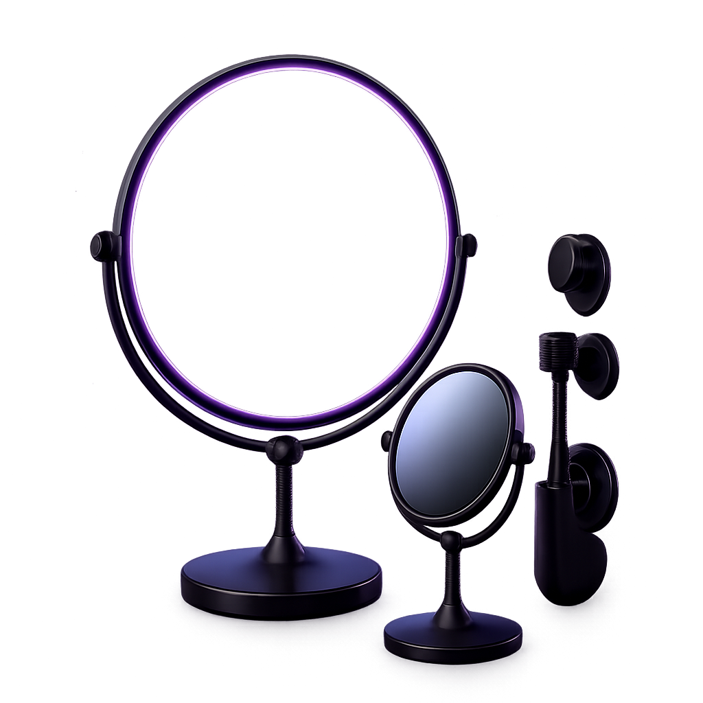 Bathroom Mirrors & Holders