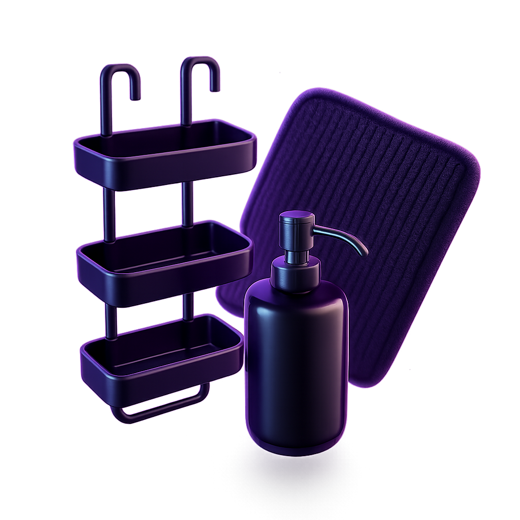 Bathroom Organizers & Mats