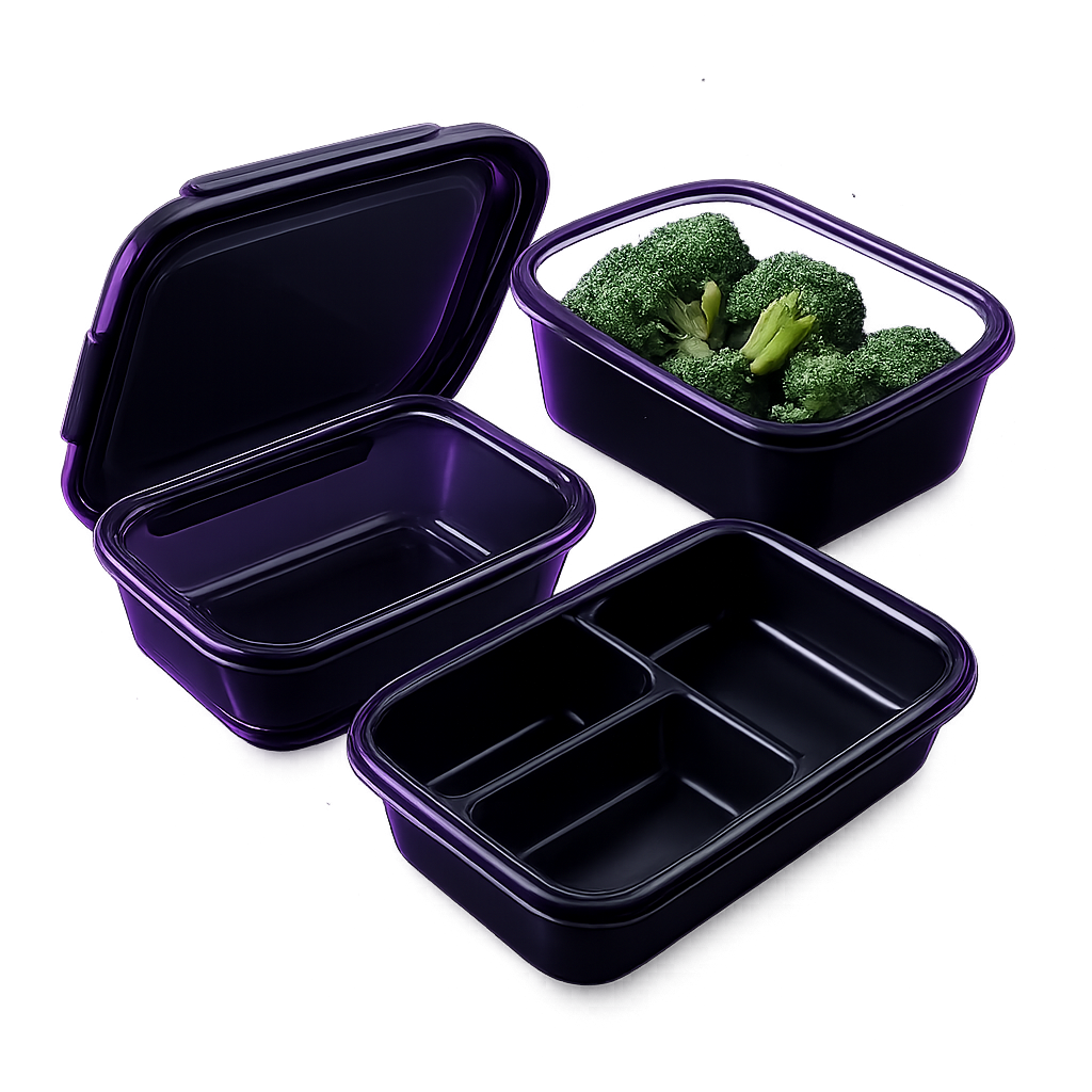 Glass Food Containers & Meal Prep