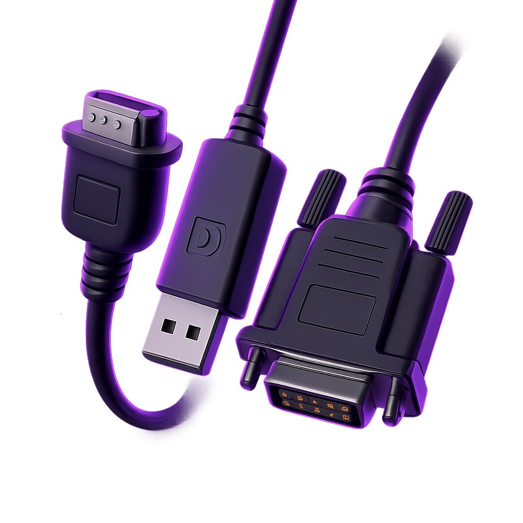 Video Cables (VGA/DVI/DP)