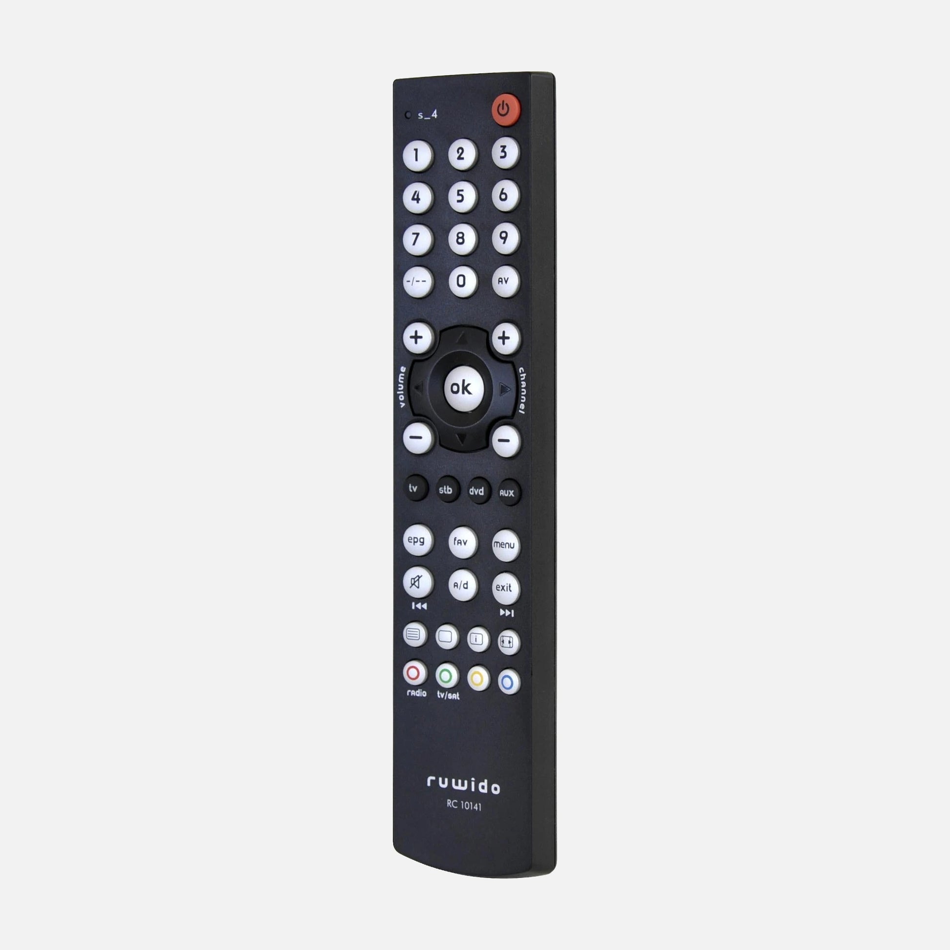 Ruwido s_4 Pre-programmed Universal Remote Control
