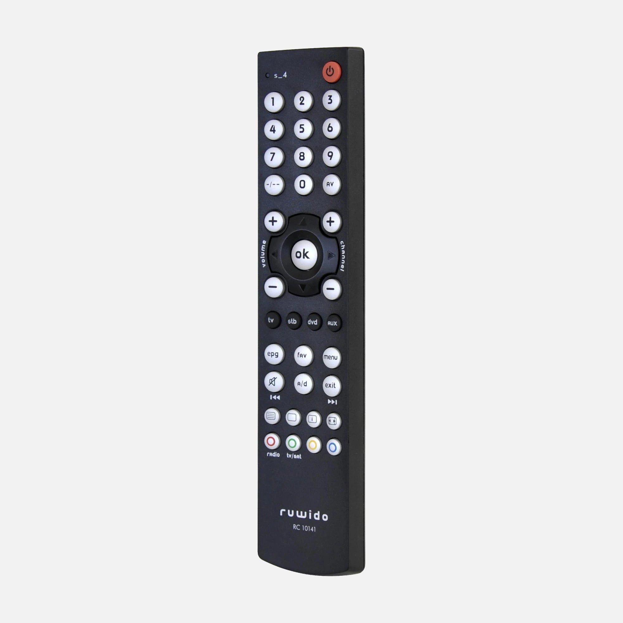 Ruwido s_4 Pre-programmed Universal Remote Control