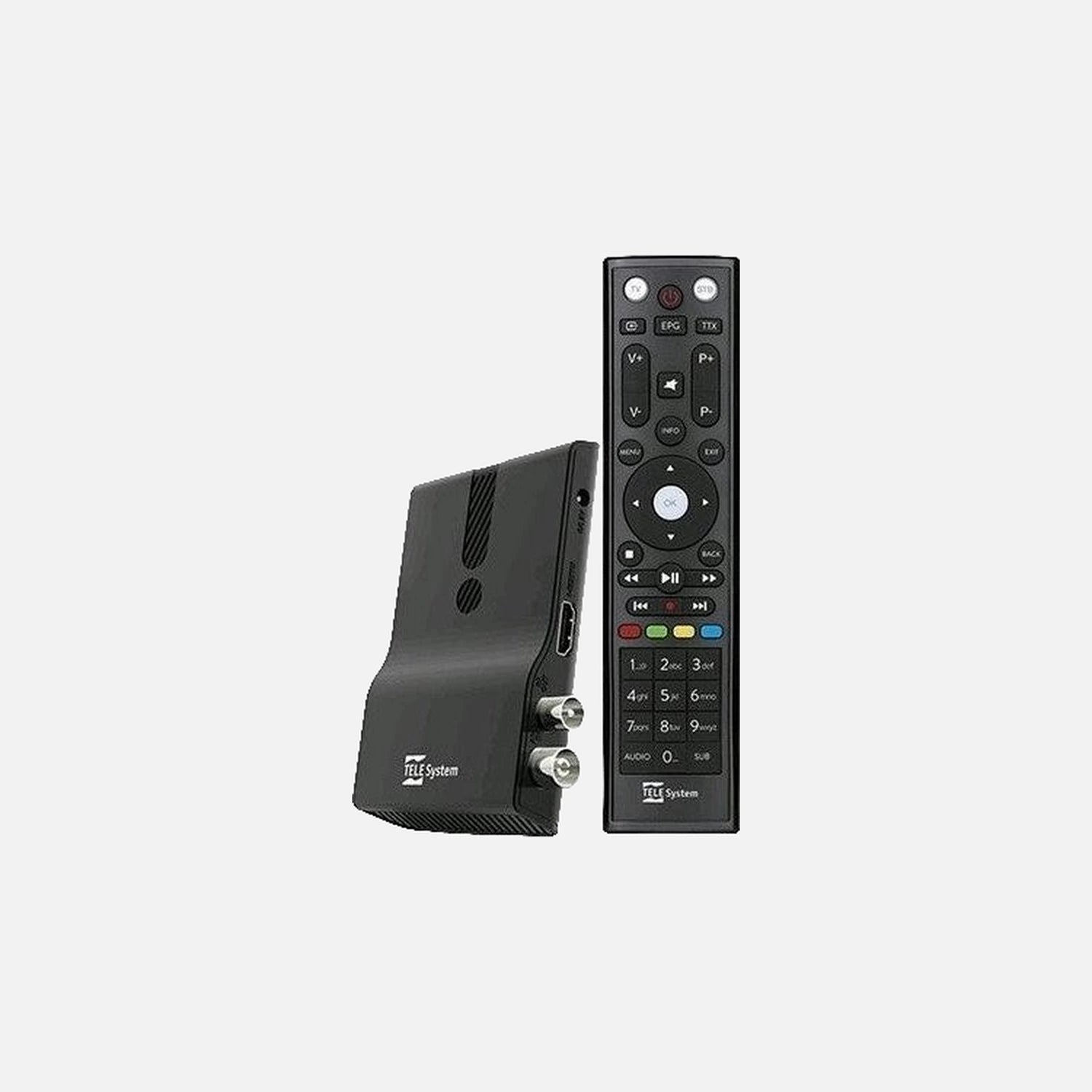 TELE System TS6810RF STEALTH DVB-T2 H.265 Receiver