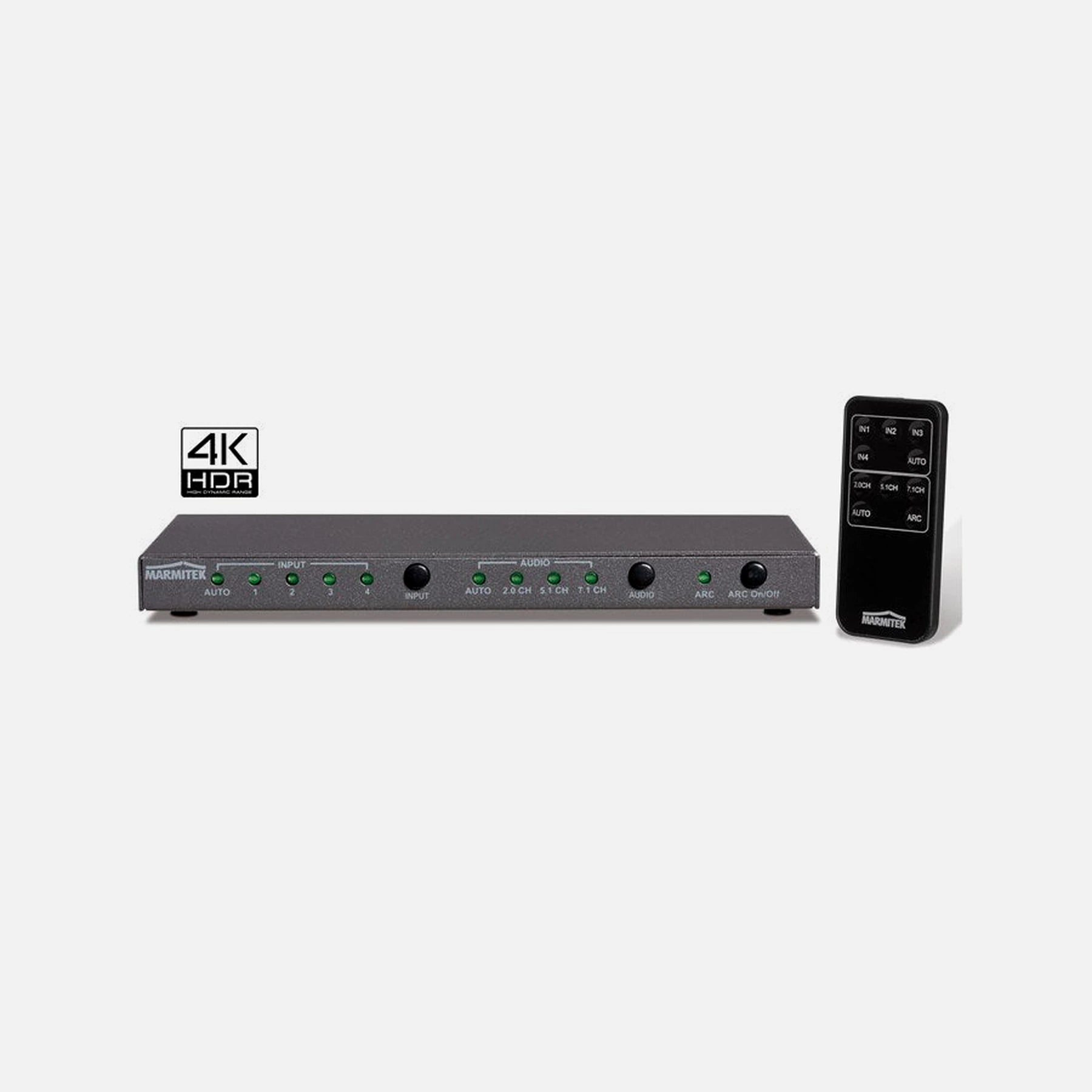 Marmitek Connect 621 UHD 2.0 HDMI Switcher 4-in