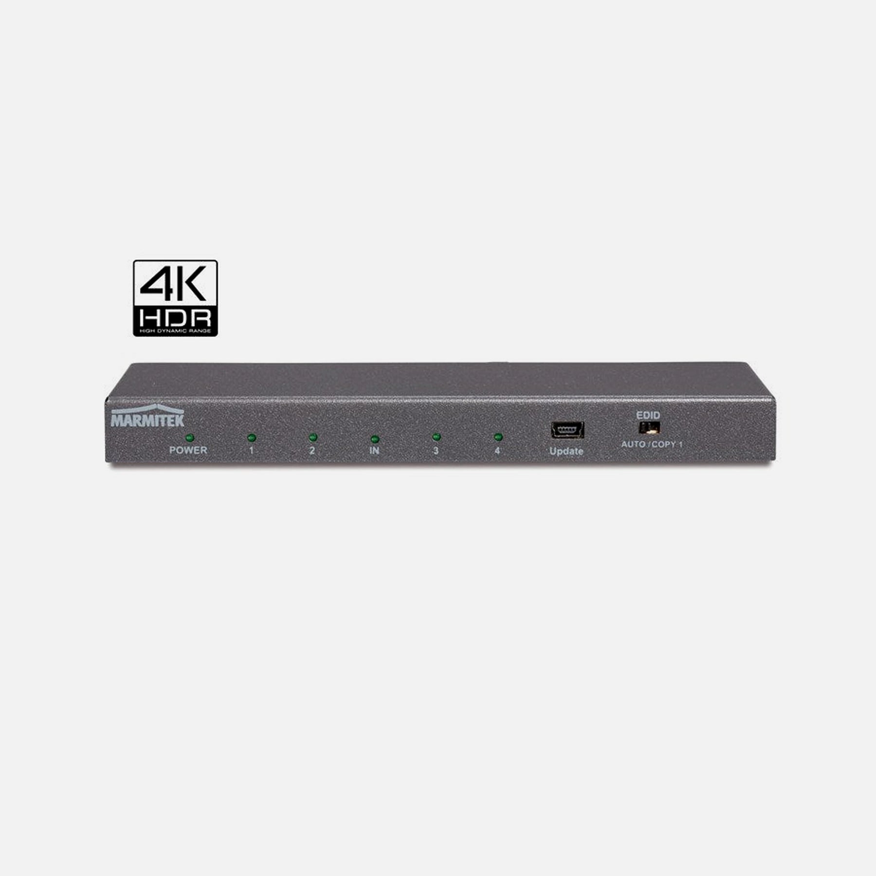 Marmitek Split 614 UHD 2.0 HDMI Splitter 1-in 4-out
