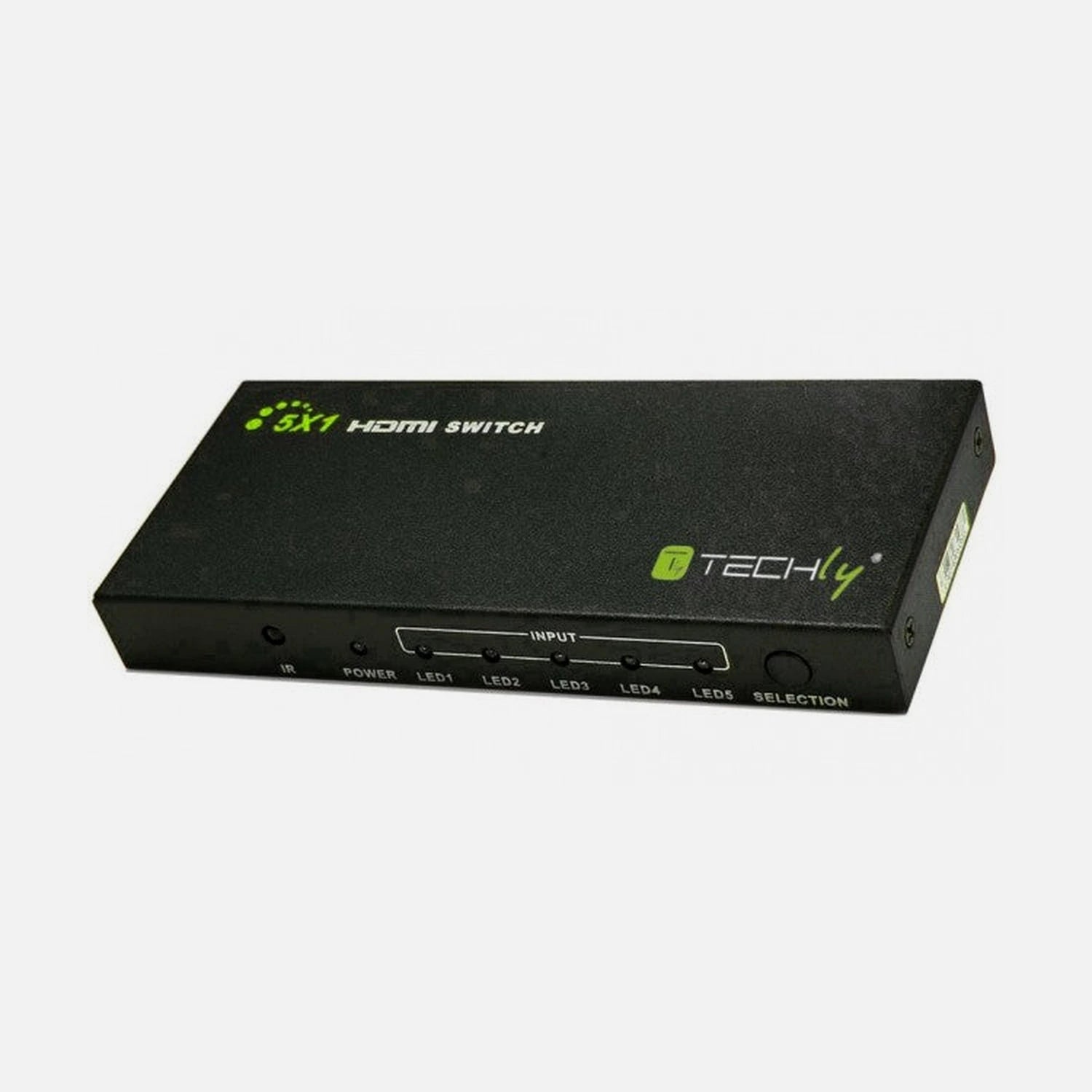 Techly IDATA HDMI-4K51 HDMI Switch 5x1 4K with Remote Control