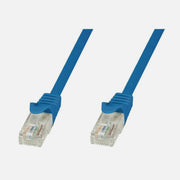 Techly ICOC CCA6U-005-BLT Blue Cat.6 UTP CCA Patch Cable 0.5 m