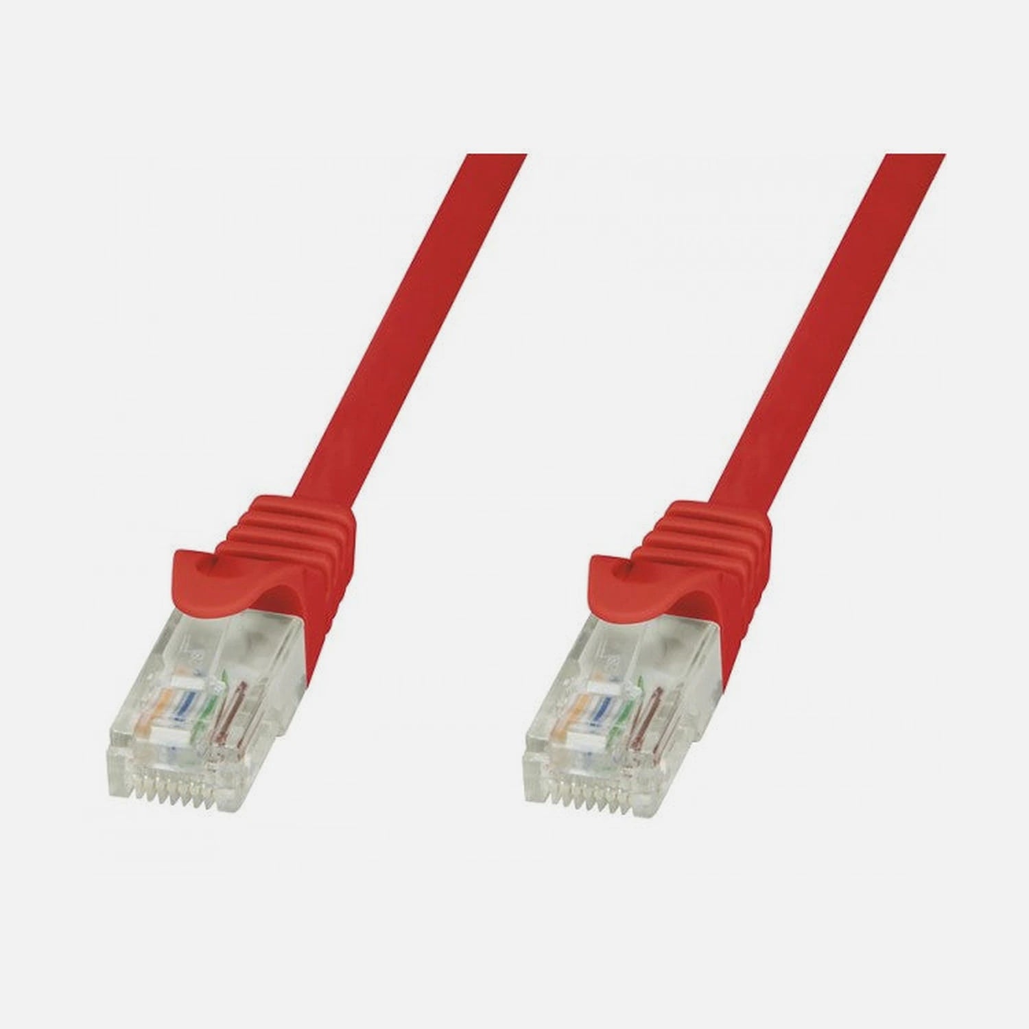 Techly ICOC CCA6U-030-RET Red Cat.6 UTP CCA Patch Cable 3 m
