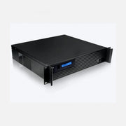 Techly I-CASE IPC-240L 19in 2U Rack Chassis Micro ATX Black
