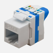 Techly IWP-MD C6/UROTT Keystone Jack RJ45 Cat6 UTP Tool-less