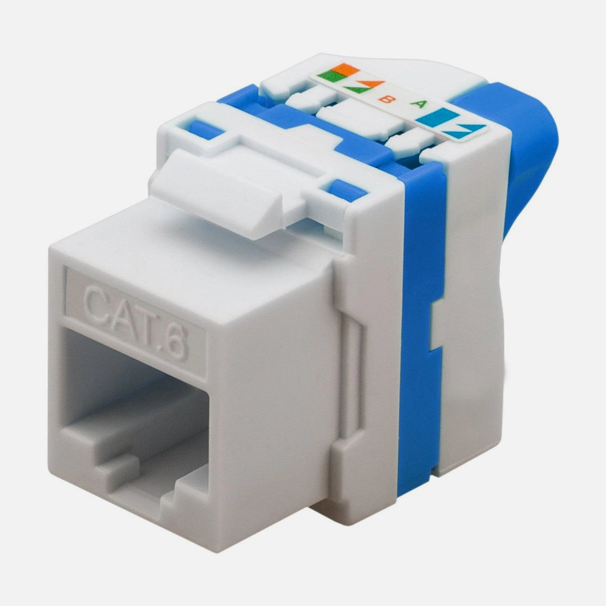 Techly IWP-MD C6/UROTT Keystone Jack RJ45 Cat6 UTP Tool-less
