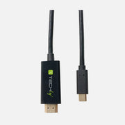 Techly IADAP USBC-HDMI2TY USB-C to HDMI 2.0 4K Cable 2m Black