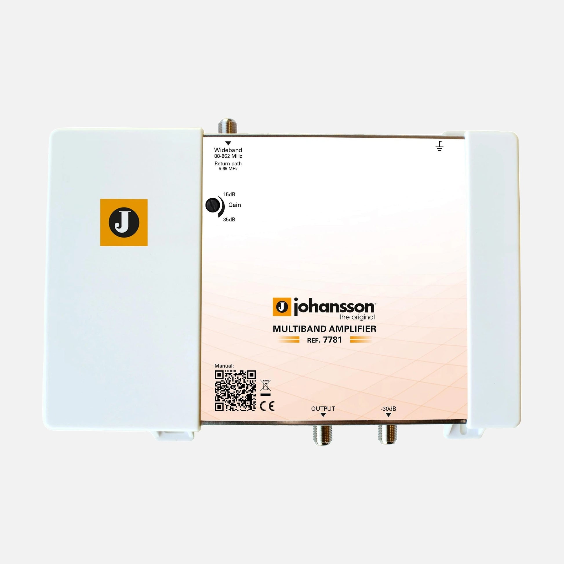Johansson 7781 Multiband Distribution Amplifier 1 Cable Input