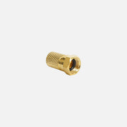 Lokmann F03-70G - F Connector 7mm with O-ring, Gold 10 pcs