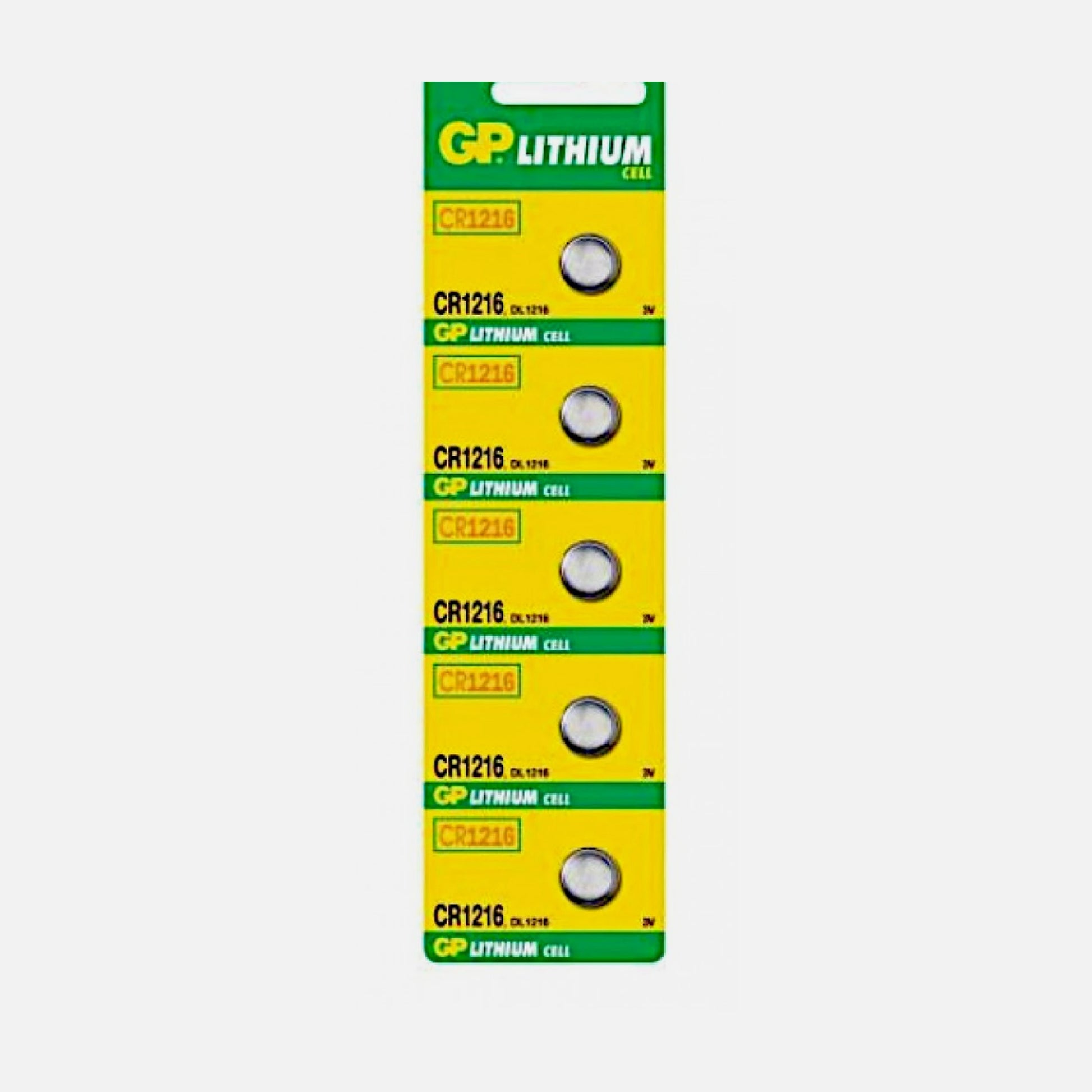 GP Batteries IC-GP103132 Lithium CR1216 3V 5-Pack