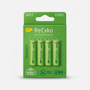 GP Batteries IC-GP201213 ReCyko AA NiMH 1300mAh 4-Pack