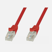 Techly ICOC CCA6U-100-RET Red Cat.6 UTP CCA Patch Cable 10 m