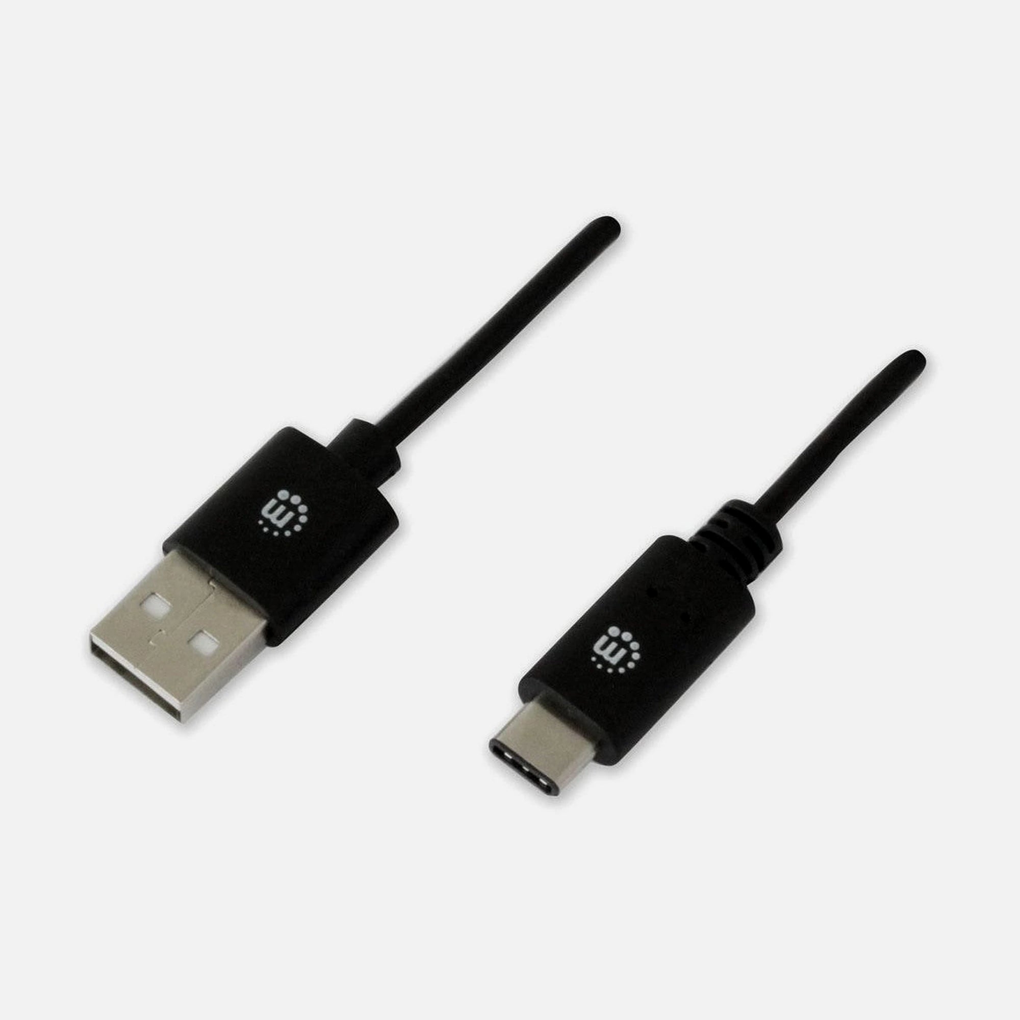 Manhattan ICOC MUSB20-CMAM10 USB-A to USB-C Cable 1m