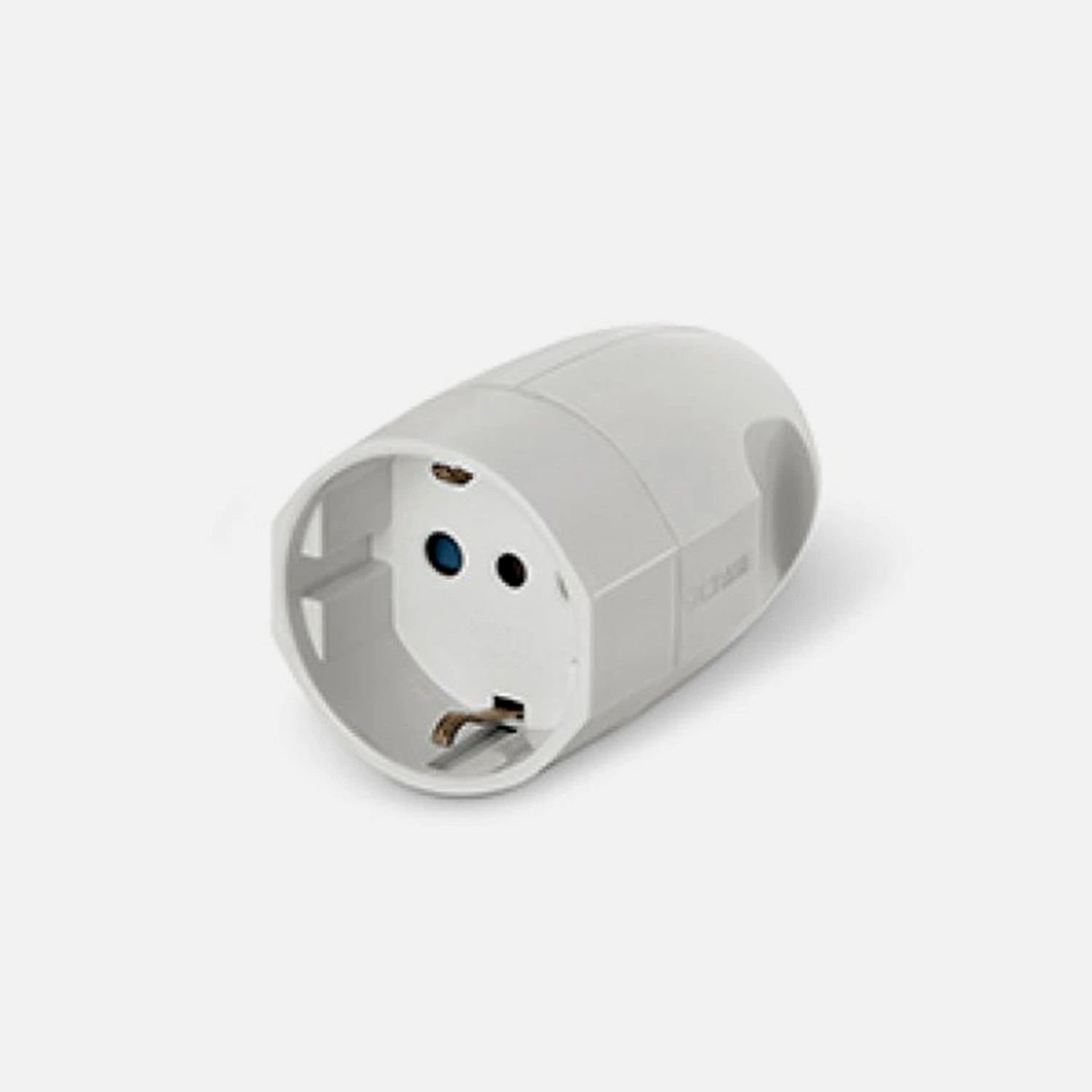RP Schuko Plug Female White 250V 16A Plastic