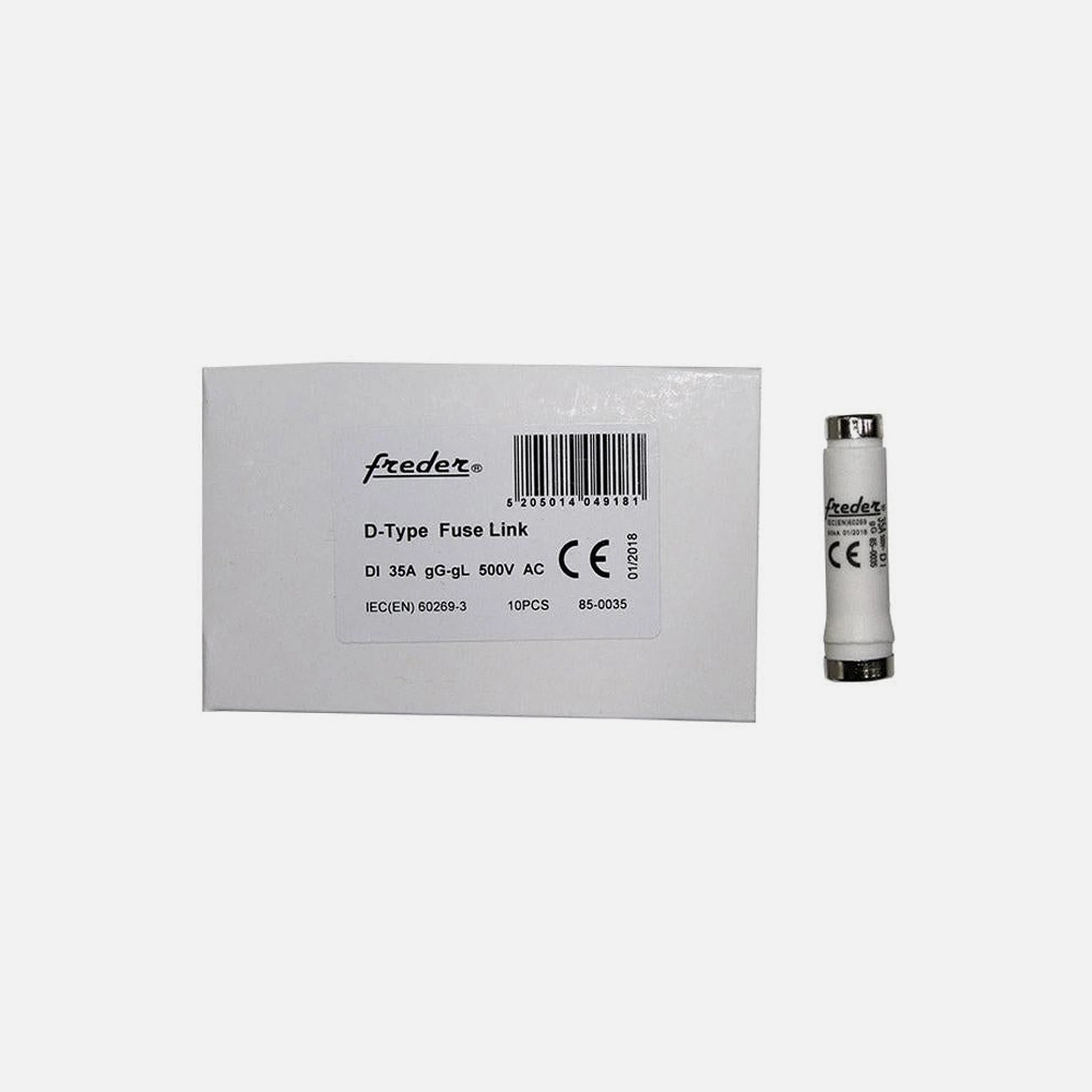 DEI Type DI/E16/35A Fuse Cartridge gG 500V