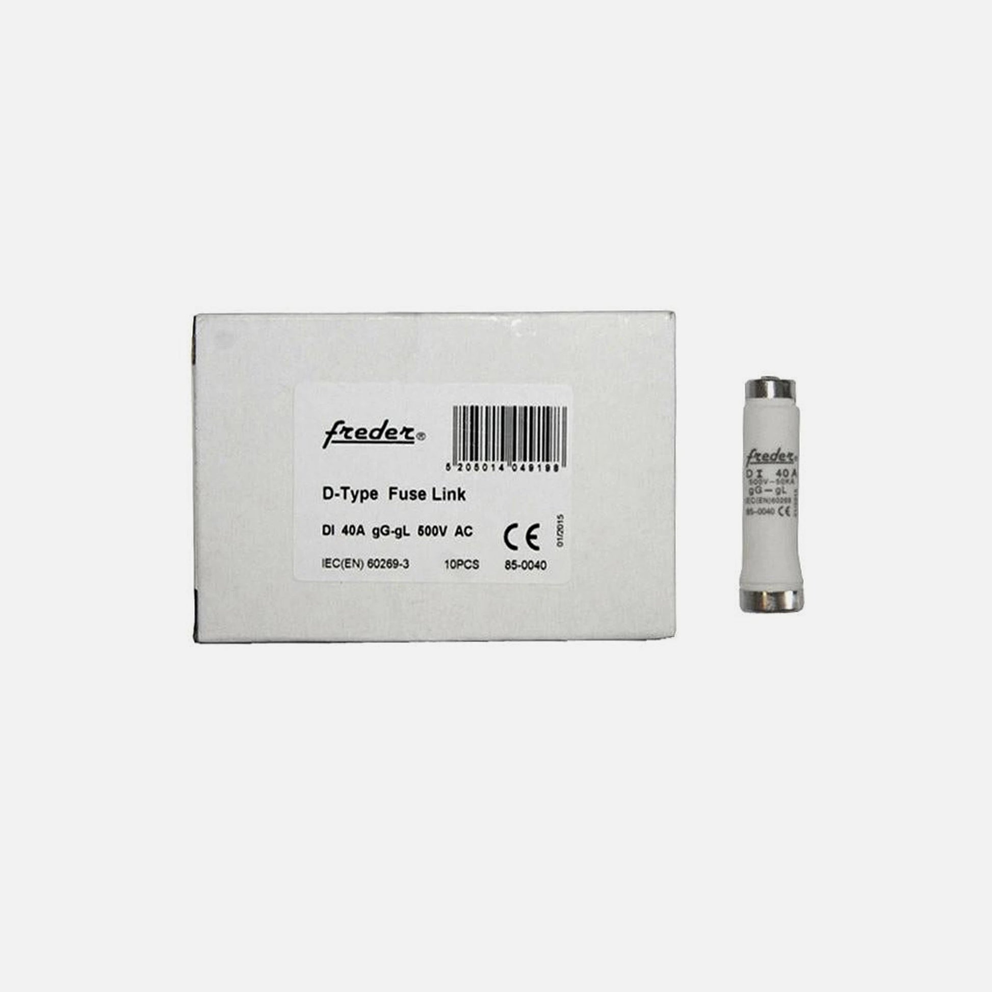 DEI Type DI/E16/40A Fuse Cartridge gG 500V