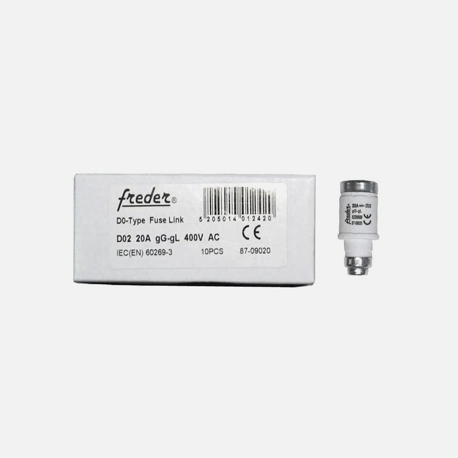Adeleq Neozed D02 gG/gL E18 20A Fuse Cartridge