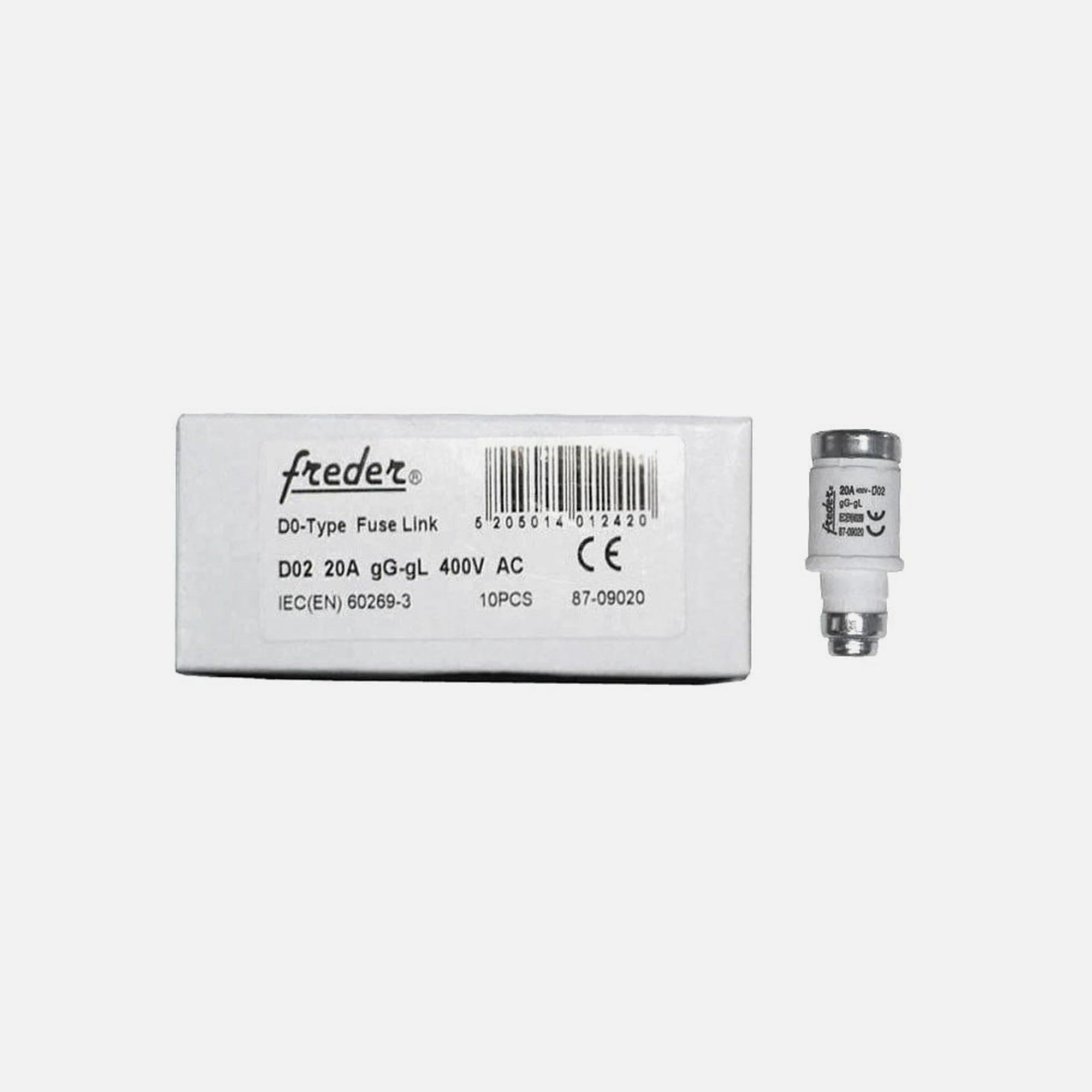 Adeleq Neozed D02 gG/gL E18 20A Fuse Cartridge