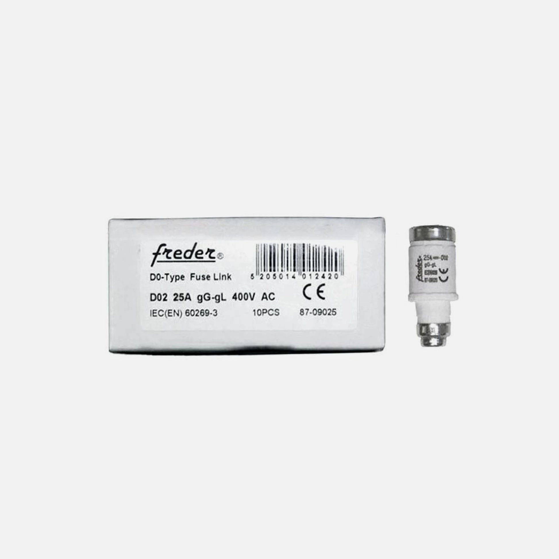 Adeleq Neozed D02 gG/gL E18 25A Fuse Cartridge