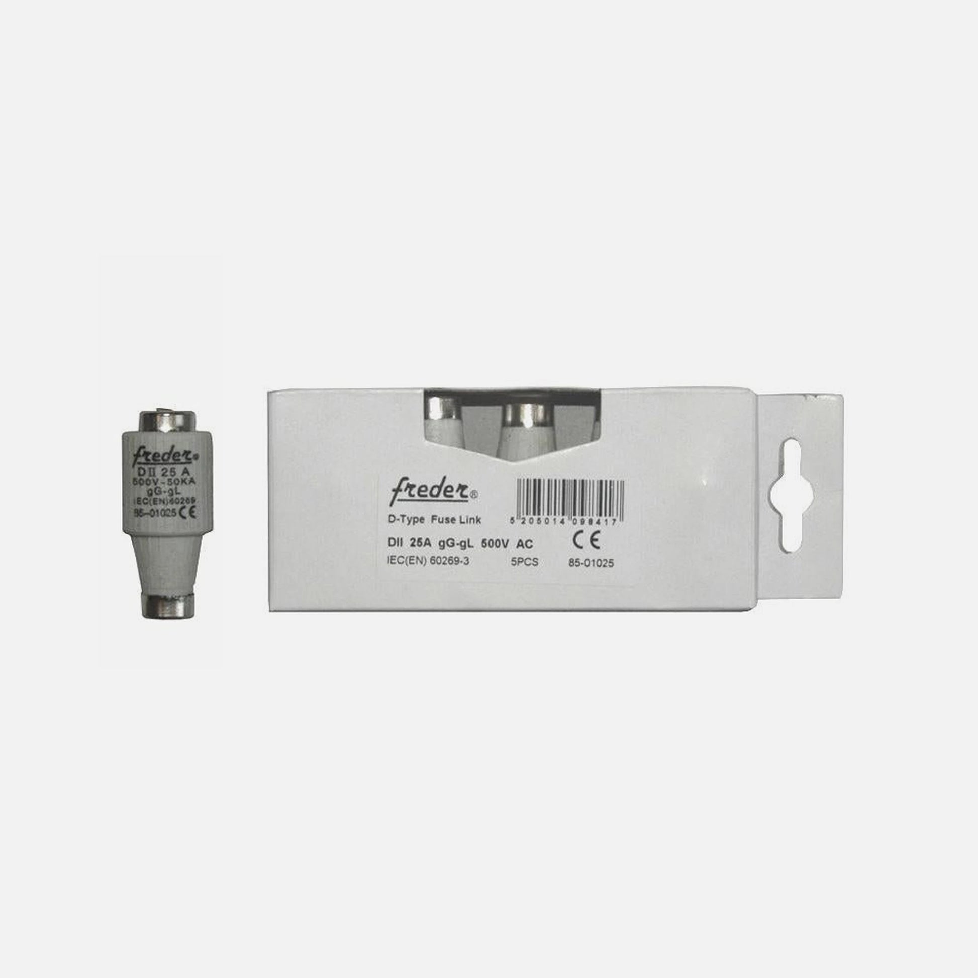 Diazed DII/25A/gG/gL Fuse Cartridge E27