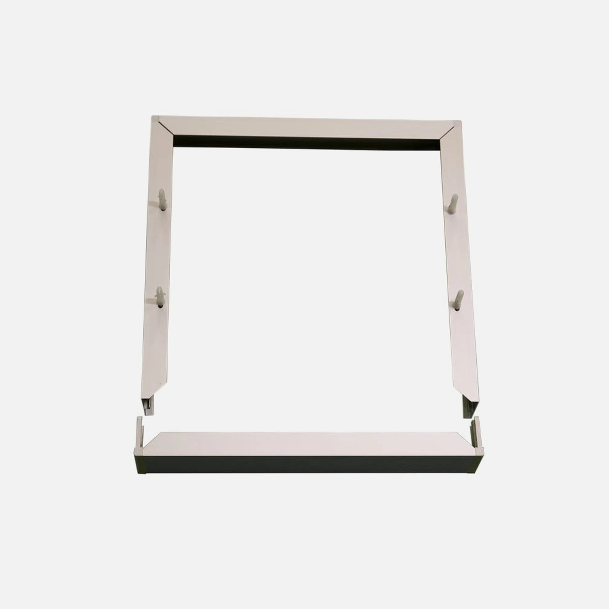 LED Panel 60x60 Surface Mount Conversion Frame Silver