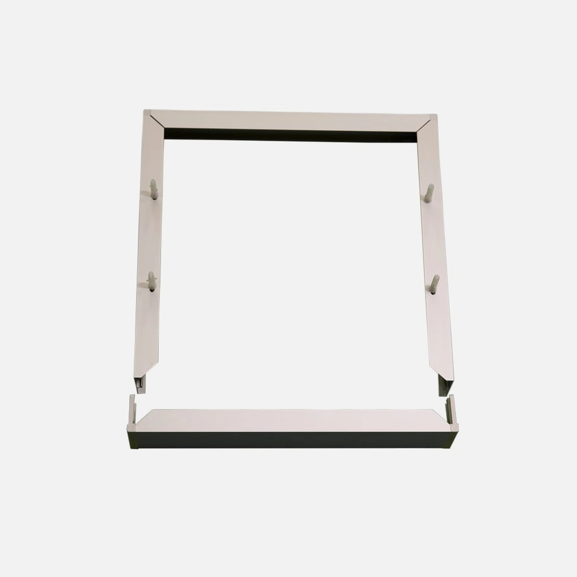 LED Panel 60x60 Surface Mount Conversion Frame Silver