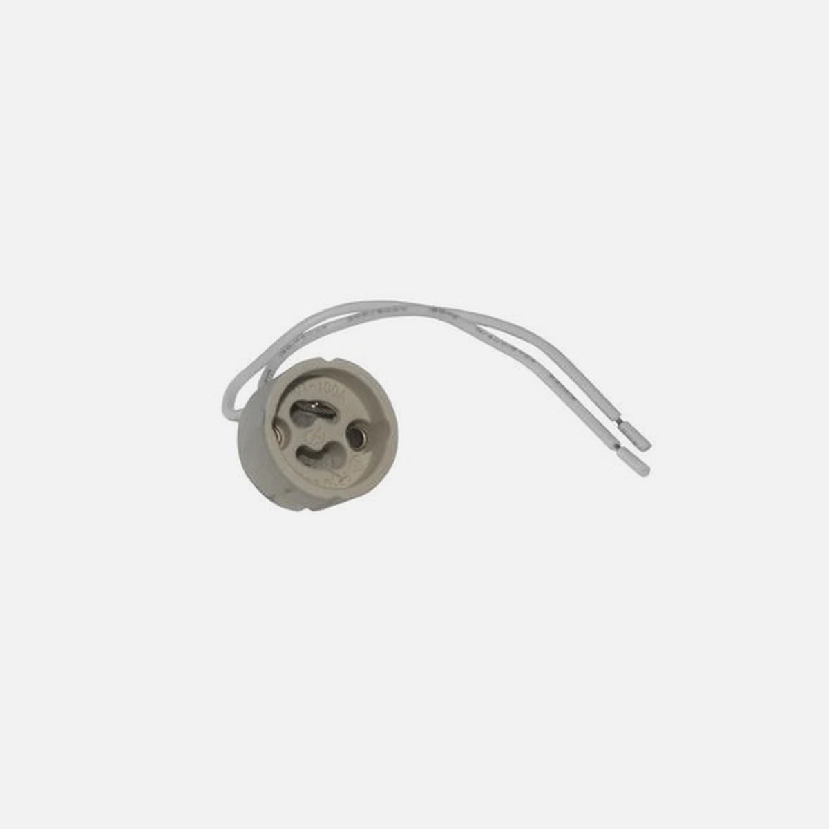 Adeleq 16-73 GU10 Lamp Base 230V with 15cm Silicone Cable