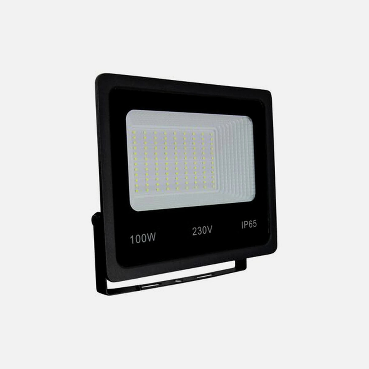 Adeleq LED Floodlight SMD 100W 230V 6200K 120° IP65 Black