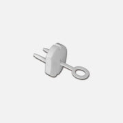 RP Safety Cover Schuko Socket White Pack of 10