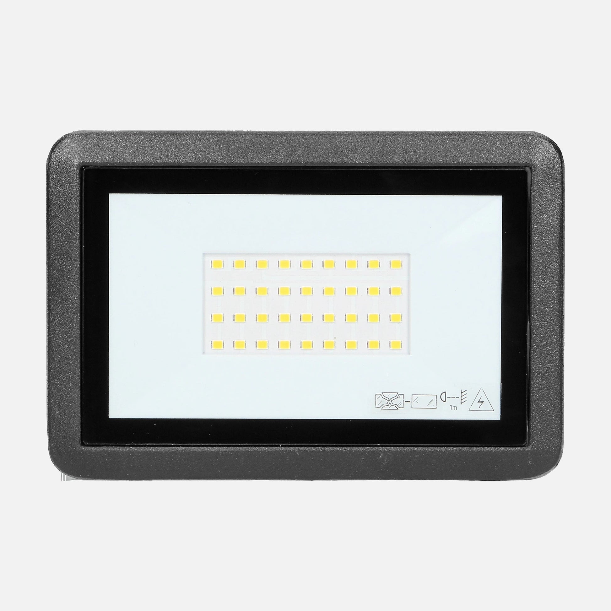 Orno LED Floodlight 30W 4000K IP65 SMD Black