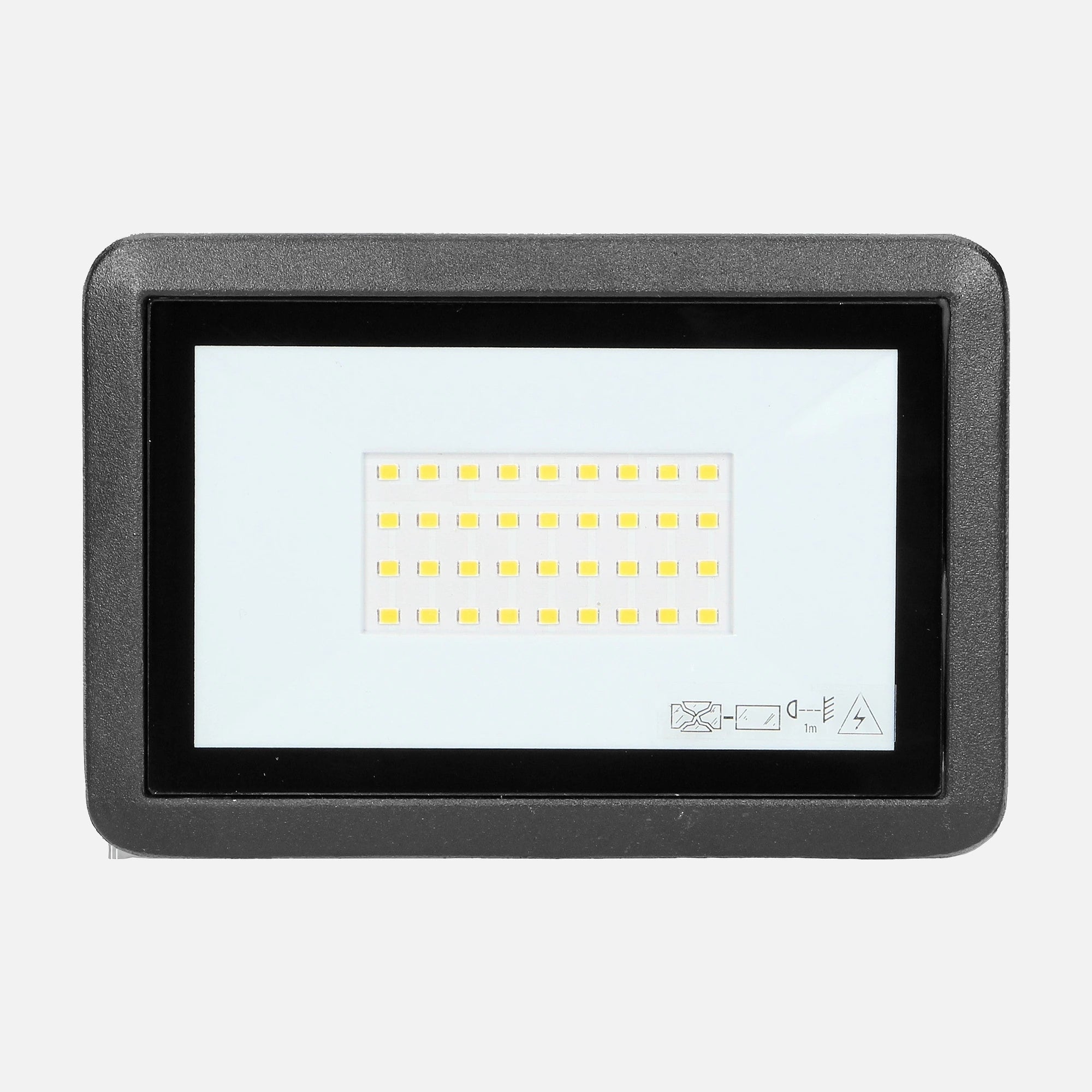 Orno LED Floodlight 30W 4000K IP65 SMD Black