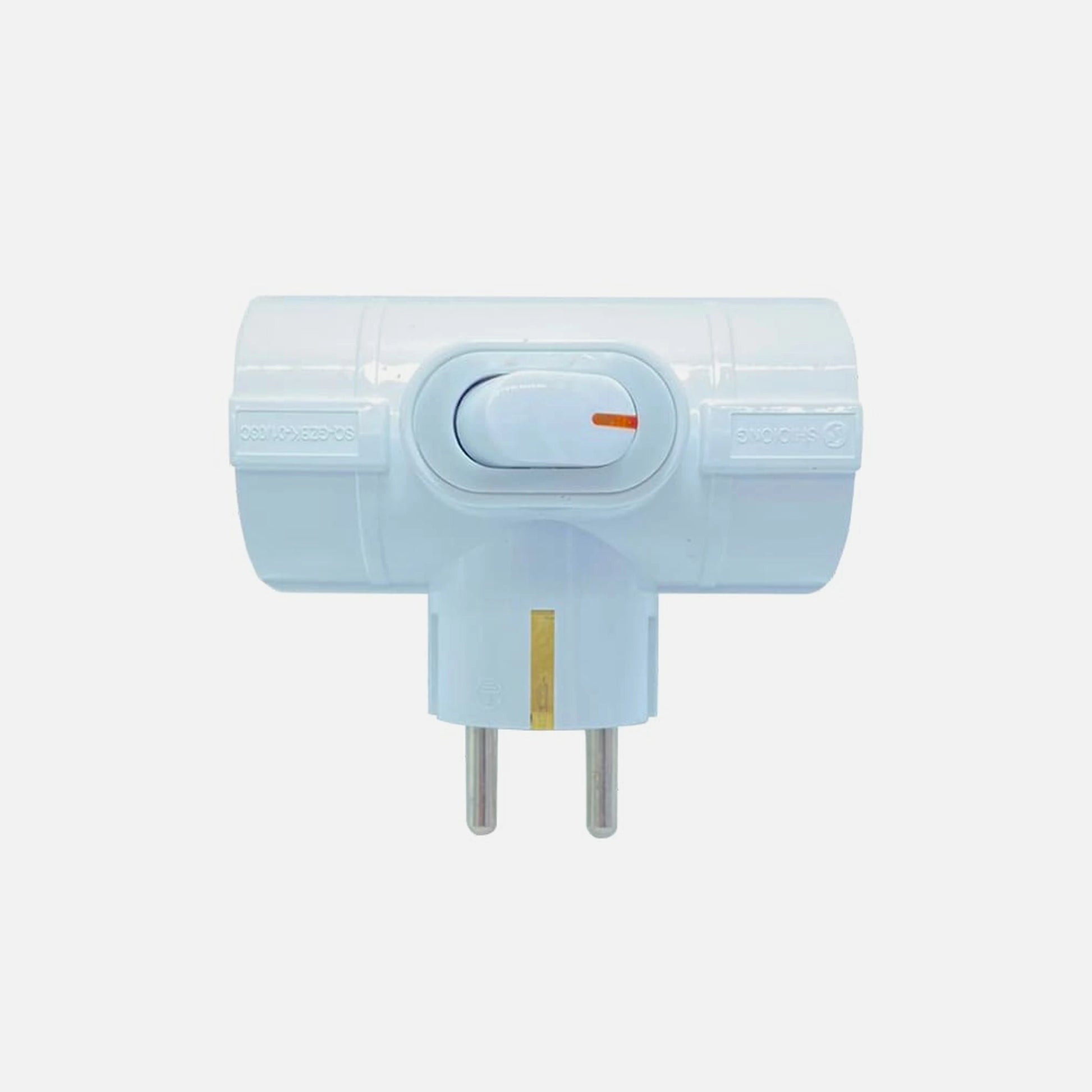 RP 25568 Schuko Triple Adaptor with Illuminated Switch