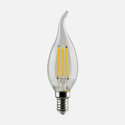 REDLED RP Candle Filament Lamp 4W E14 3000K Clear