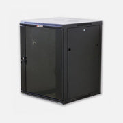 Techly I-CASE FP-2015BKTY Wall Rack 19" 15U 450mm Depth Black