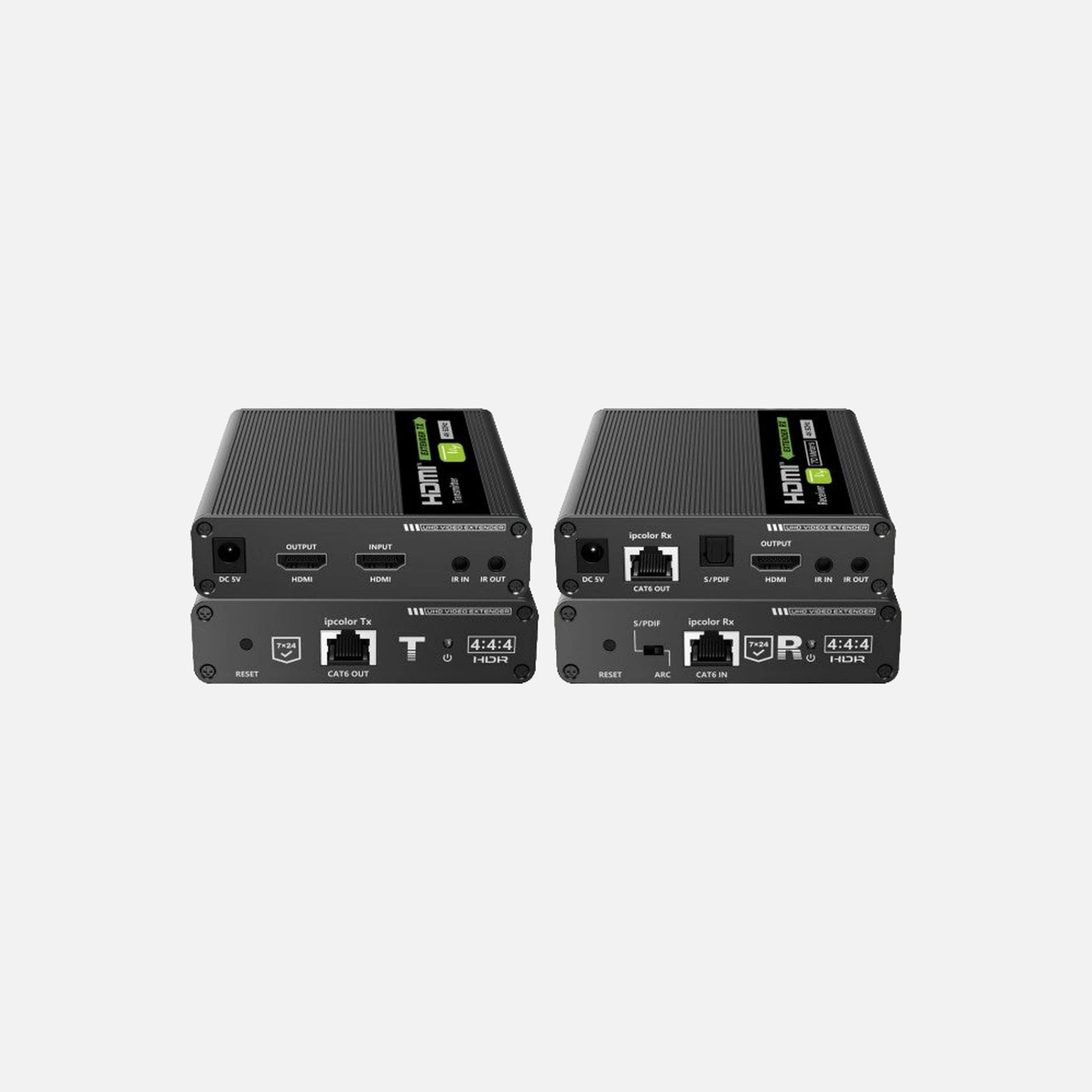 Techly IDATA EXT-676E HDMI Extender 4K 70m over Cat6/6A/7