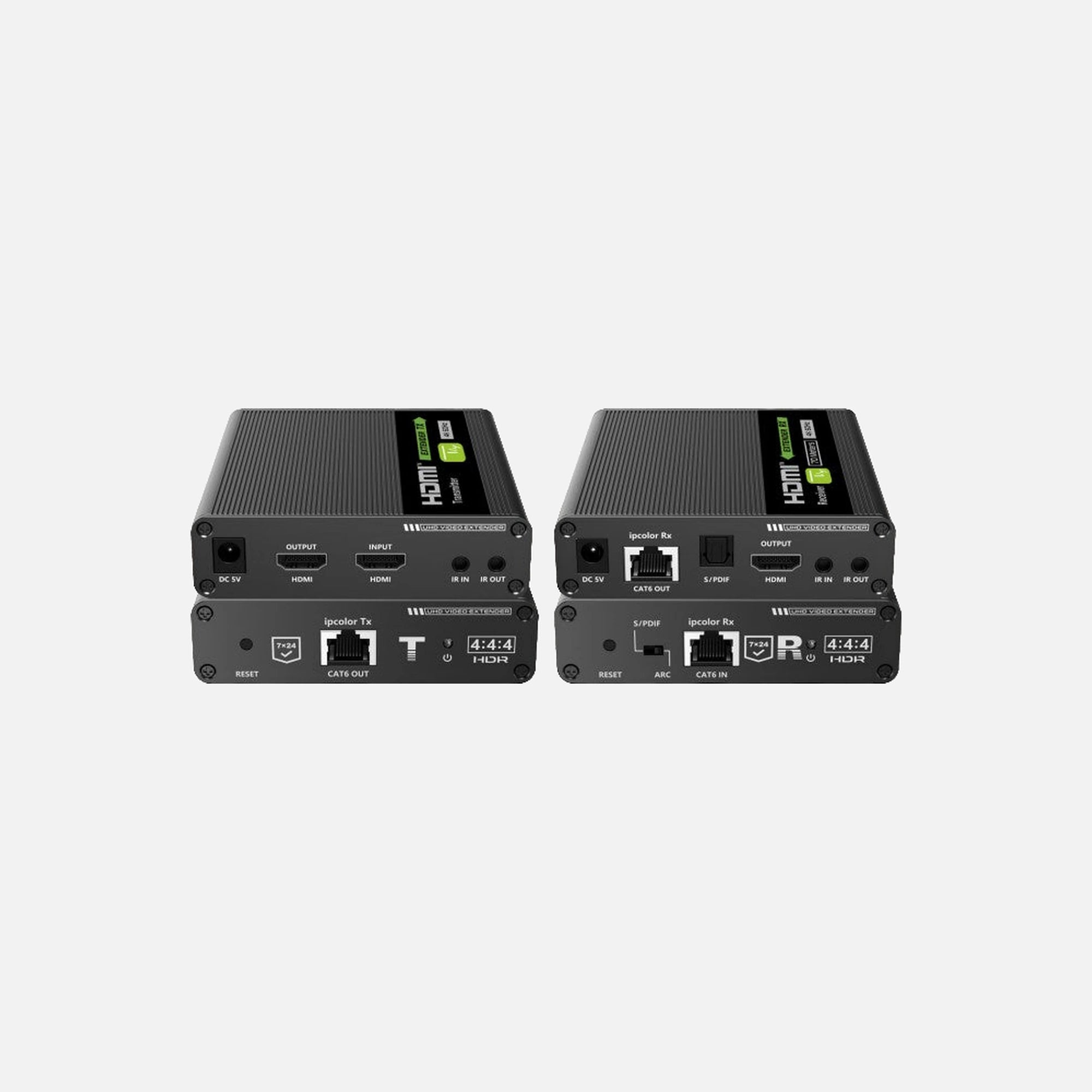 Techly IDATA EXT-676E HDMI Extender 4K 70m over Cat6/6A/7