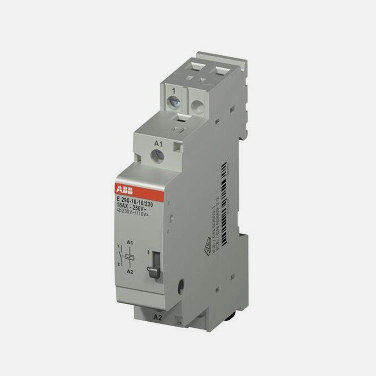 Installation Contactor Rail 16A 230V/AC/1NO