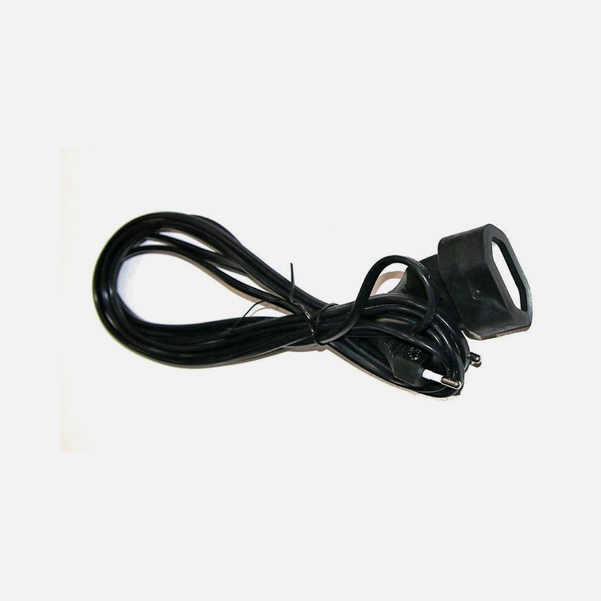 AD Bipolar Extension Oval Plug 3m Black 2x0.75mm