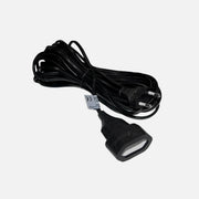 AD Bipolar Extension Oval Plug 5m Black 2x0.75mm