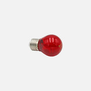 AD LED Lamp - COG Spherical G45/Ε27/230V/2W/Red