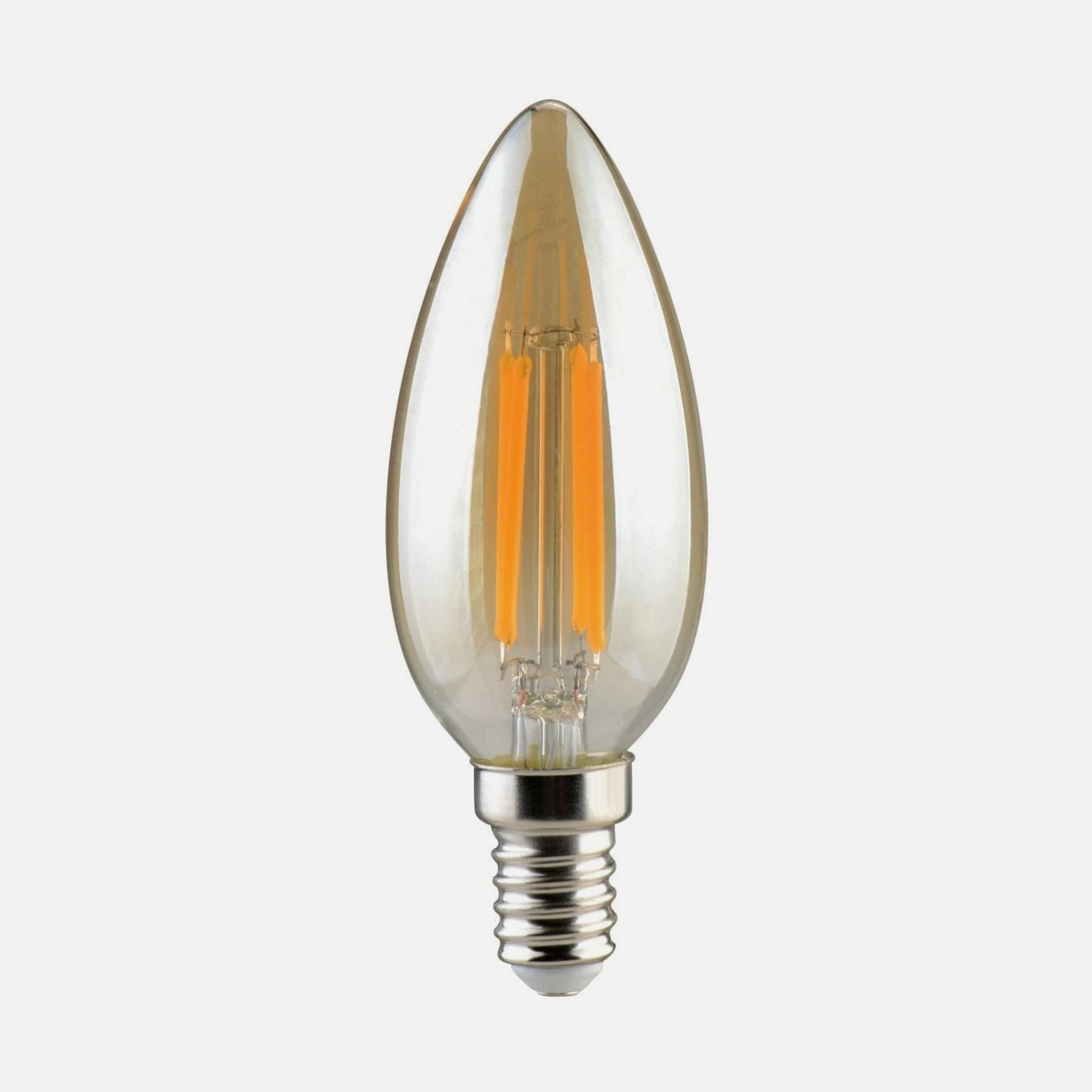 RP Candle Lamp - LED E14/4W/Warm DIM. GOLDEN-Filament