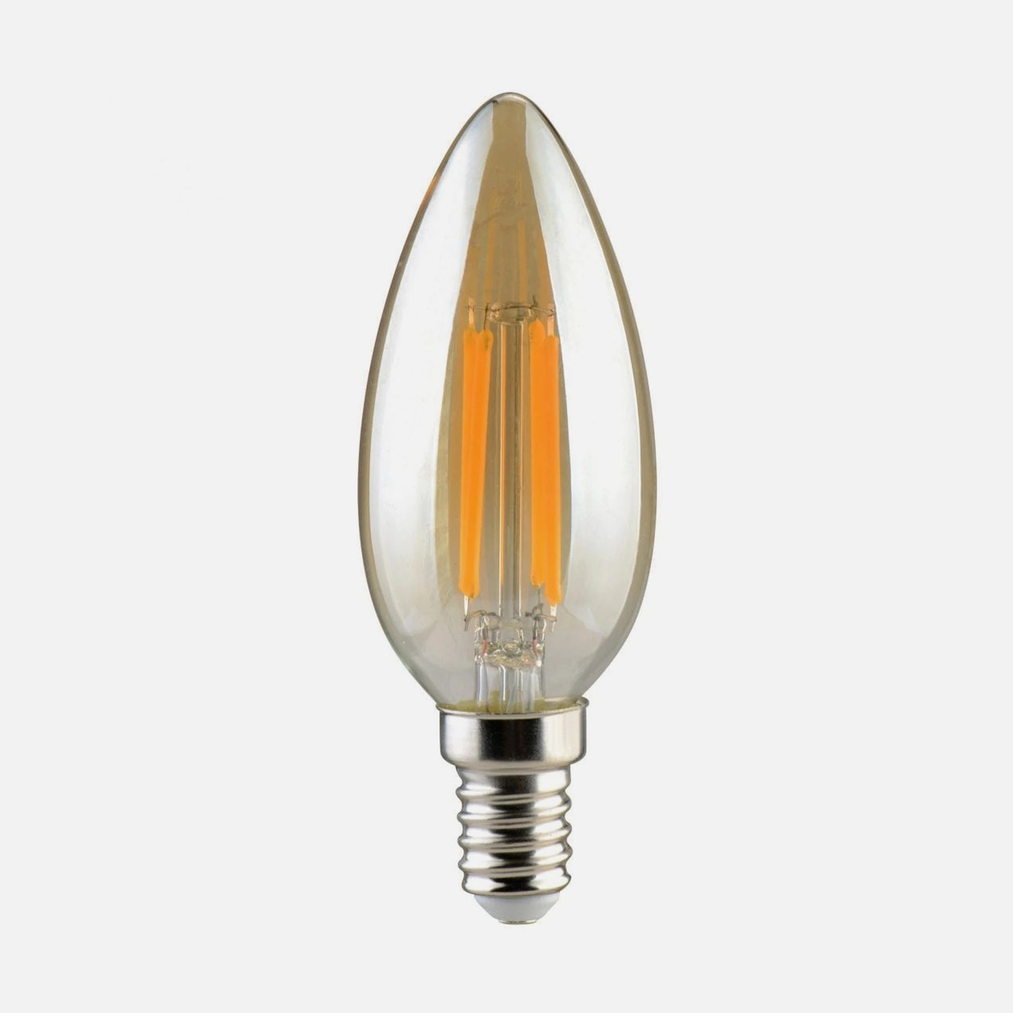 RP Candle Lamp - LED E14/4W/Warm DIM. GOLDEN-Filament