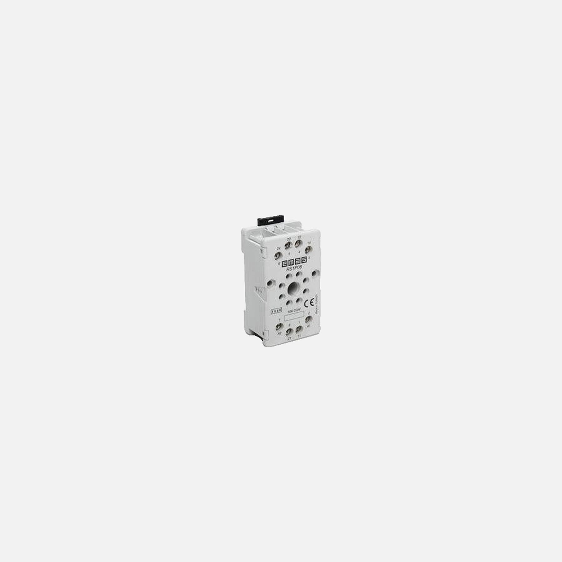 Lamp Type Relay Base - 8 Pin 8P RS1P08G1