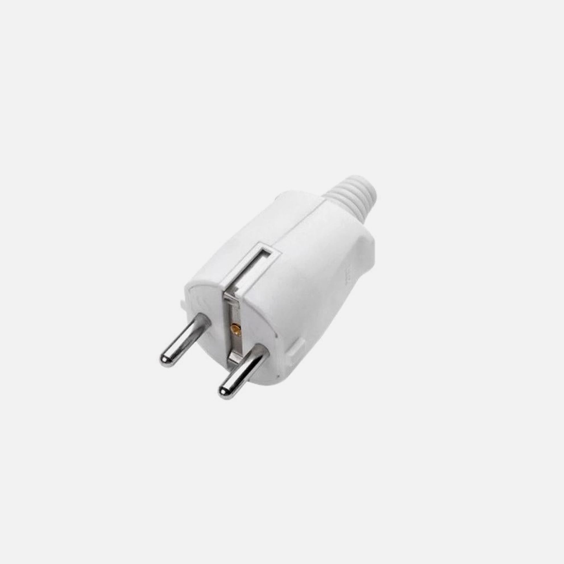 Male Schuko Plug PVC PP