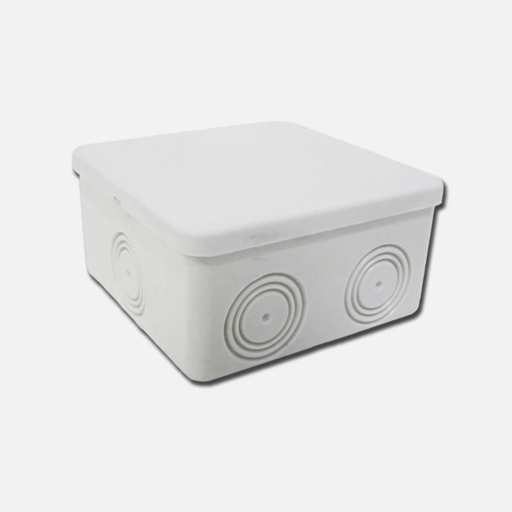 Courbi - Square Watertight Boxe 80x80x40mm With Knock Outs IP54